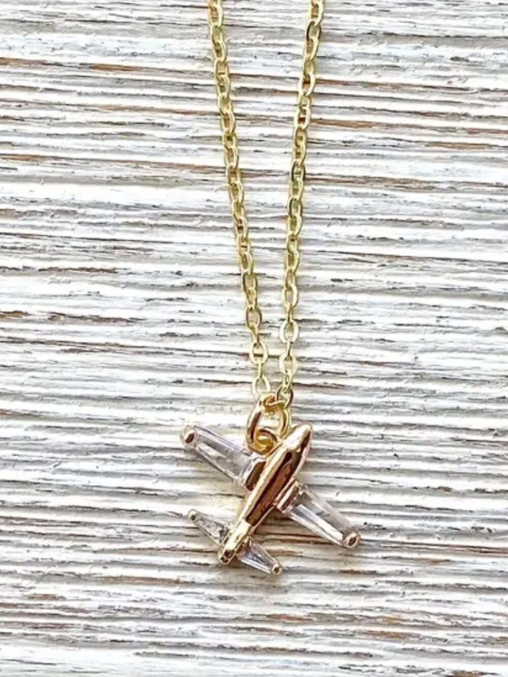Airplane Necklace